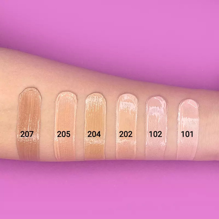 رنگ بندی کرم پودر مای