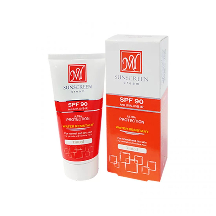 ضد آفتاب رنگی 90 مای
