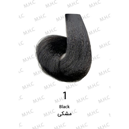 رنگ مو مشکی طبیعی