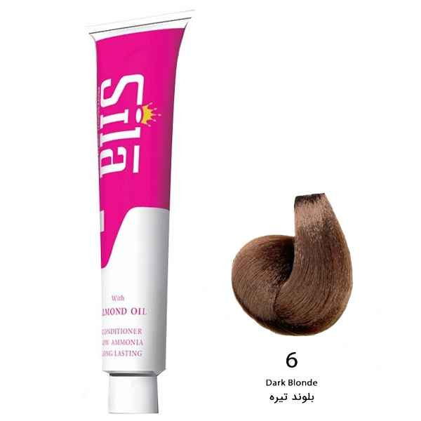 رنگ مو شماره 6 طبیعی