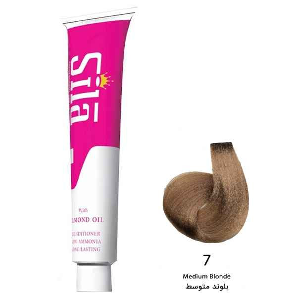 رنگ مو شماره 7 طبیعی