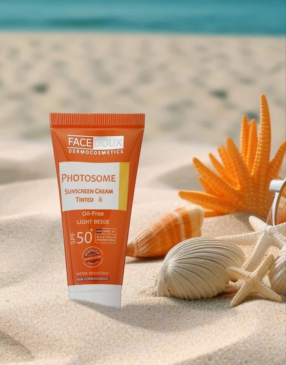 ضد آفتاب رنگی بژ روشن